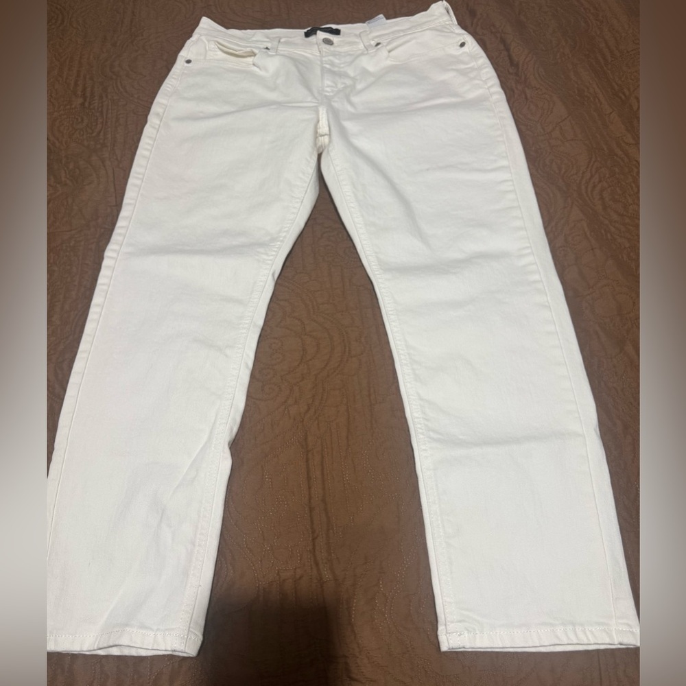 Banana Republic Cream Denim Pants